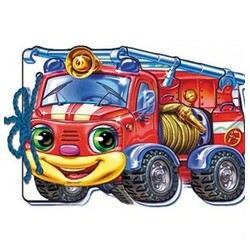 Ранок. М' якi машинки. Пожежна машина(462857)