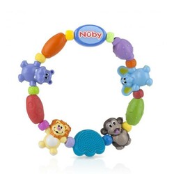 Nuby. Прорезыватель Сафарі(006502)