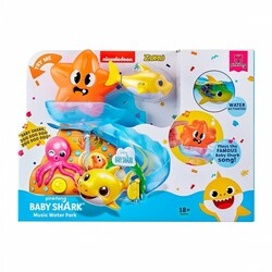Pets & Robo Alive. Интерактивный игровой набор для ванны Robo Alive - Baby Shark (6900006573673)