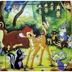 Руди. Деревянные пазлы "Бемби" (011391)